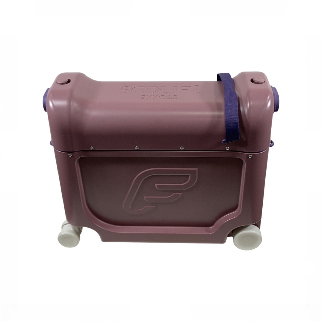 Stokke JetKids BedBox + Crew Backpack Travel Bundle, Hazy Lilac