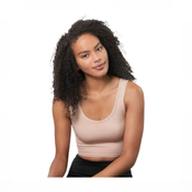 Shop Larken The Larken X Nursing Bra, Sand, XXLarge, Single at GoodBuy Gear