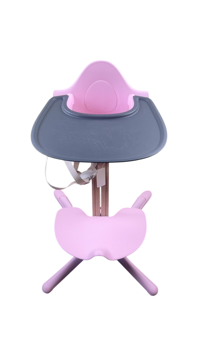 Shop Evomove Nomi Highchair, Natural, Pink at GoodBuy Gear
