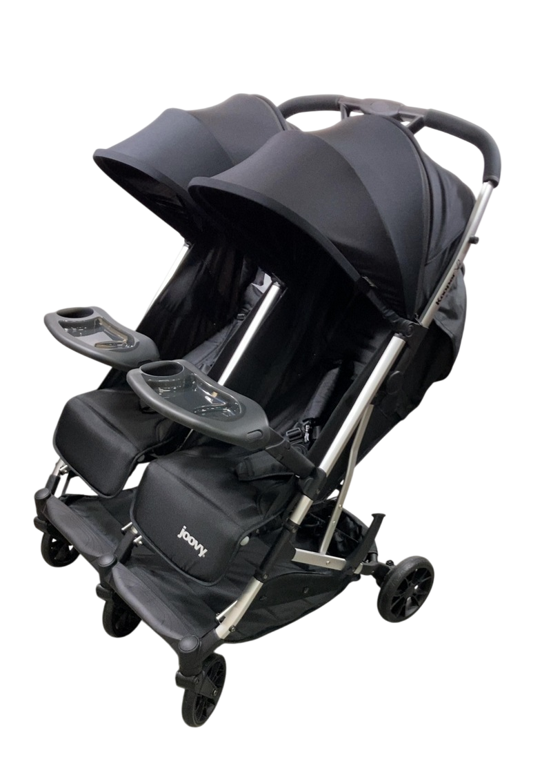 Joovy Kooper X2 Double Stroller, Black, 2024 — GoodBuy Gear