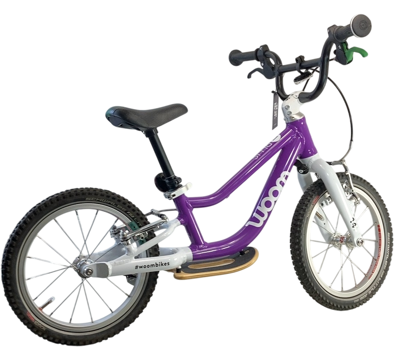 Shop Woom 1 Plus Balance Bike, Purple Haze at GoodBuy Gear