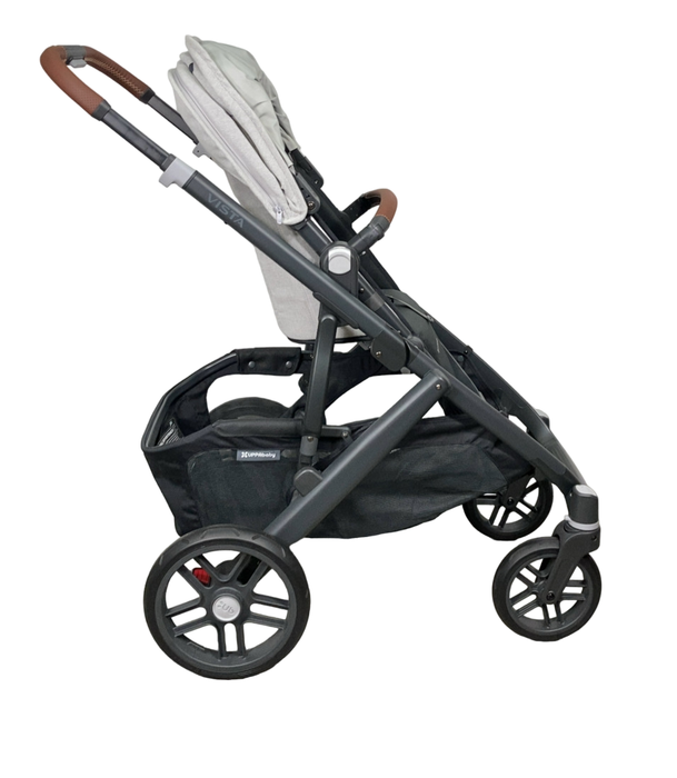 Shop UPPAbaby VISTA V2 Stroller, 2023, Anthony (White & Grey Chenille) at GoodBuy Gear