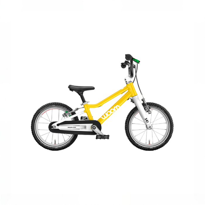 Shop Woom GO 2 Bike- 14”, Vibrant yellow at GoodBuy Gear