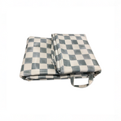 Shop DRAFT - Toki Kids Vegan Leather Cover, Checker Matcha, Mega at GoodBuy Gear