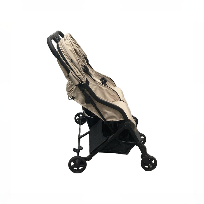 Shop Mompush Lithe Double Stroller, 2026, Khaki at GoodBuy Gear
