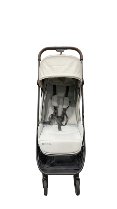 Shop UPPAbaby MINU V3 Stroller, 2024, Savannah (Pearl Gray Jacquard) at GoodBuy Gear