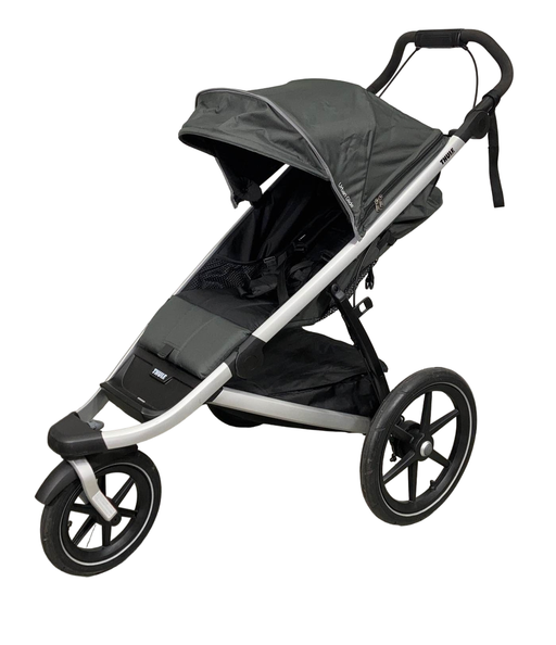 used Thule Urban Glide 2 Jogging Stroller Single, 2021, Aluminum, Dark Shadow