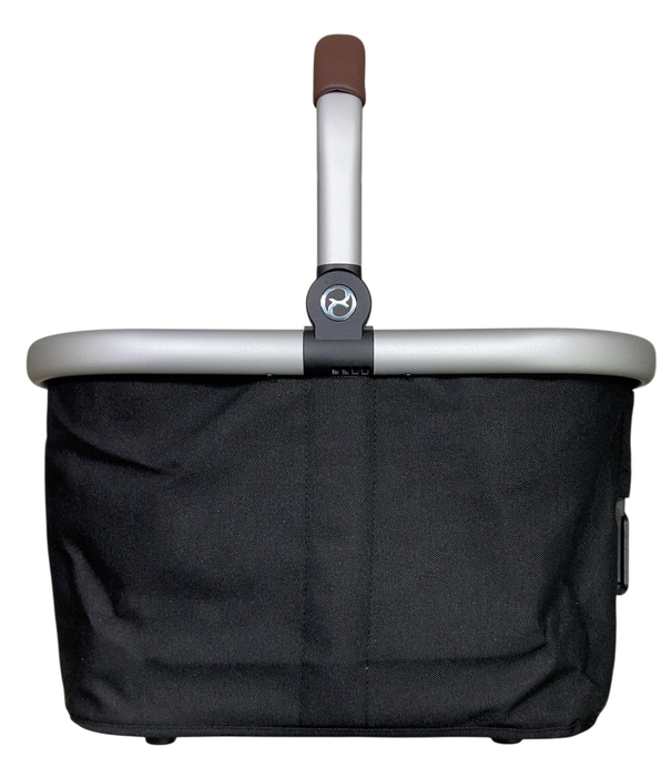 Shop Cybex Gazelle S Stroller Basket, Moon Black, Silver at GoodBuy Gear