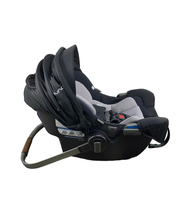 Nuna PIPA rx Infant Car Seat with RELX Base, 2025, Caviar