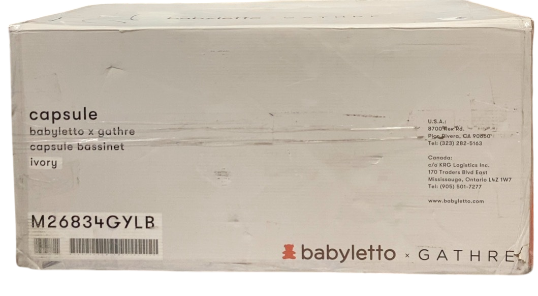 Shop Gathre The Capsule Bassinet, Ivory at GoodBuy Gear