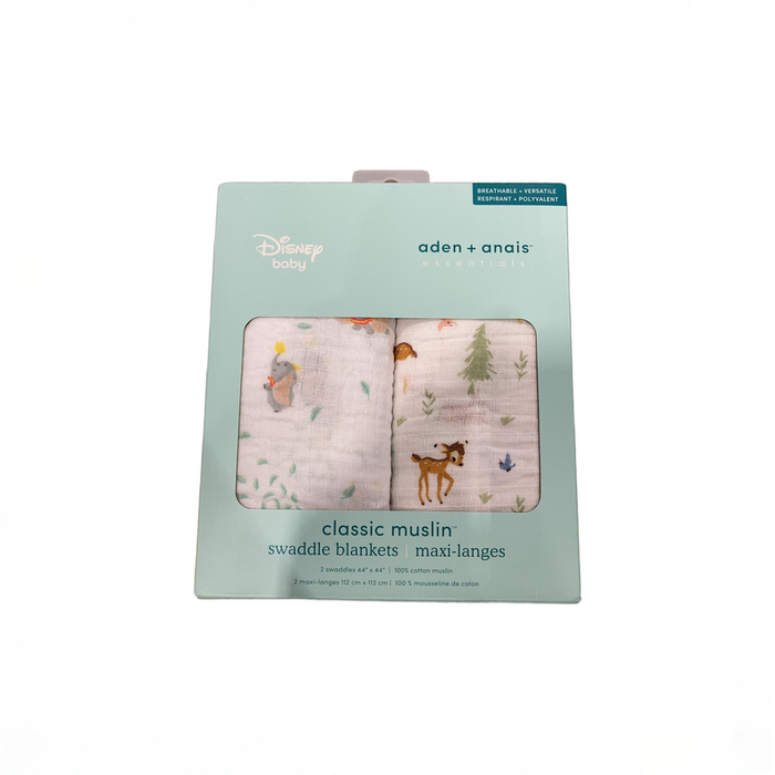 Shop DRAFT - Aden + Anais Swaddle Blanket, Bambi Forest at GoodBuy Gear