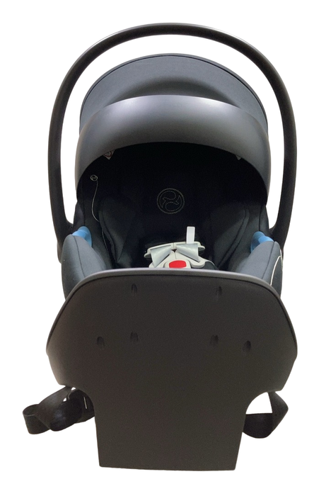 Shop Cybex Eos and Aton G Travel System, 2024, Black, Moon Black at GoodBuy Gear