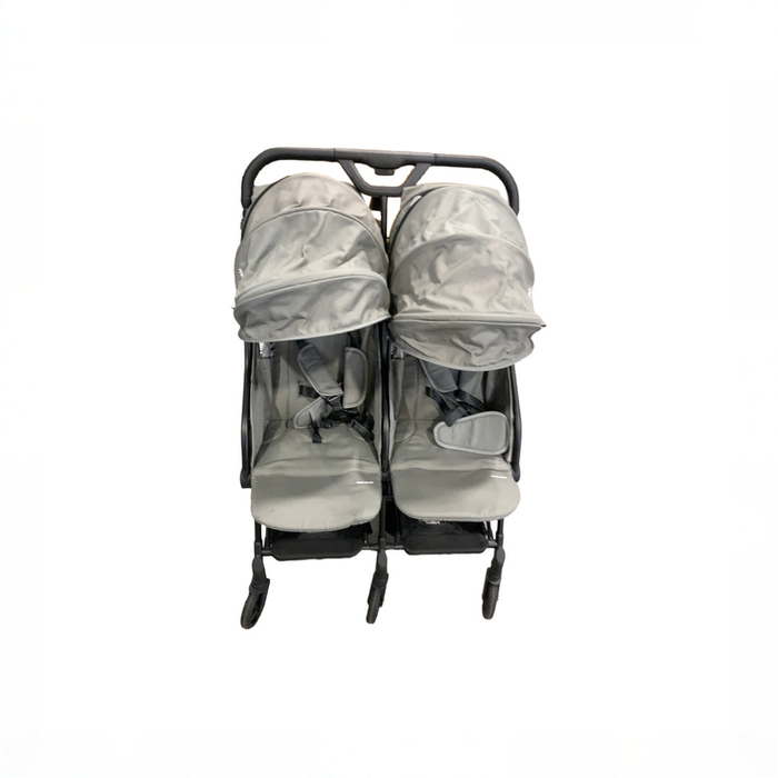 Shop Mompush Lithe Double Stroller, 2026, Grey at GoodBuy Gear