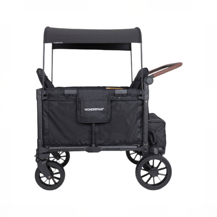 Shop Wonderfold W4 Luxe Pro Stroller Wagon, 2025, Jet Black at GoodBuy Gear