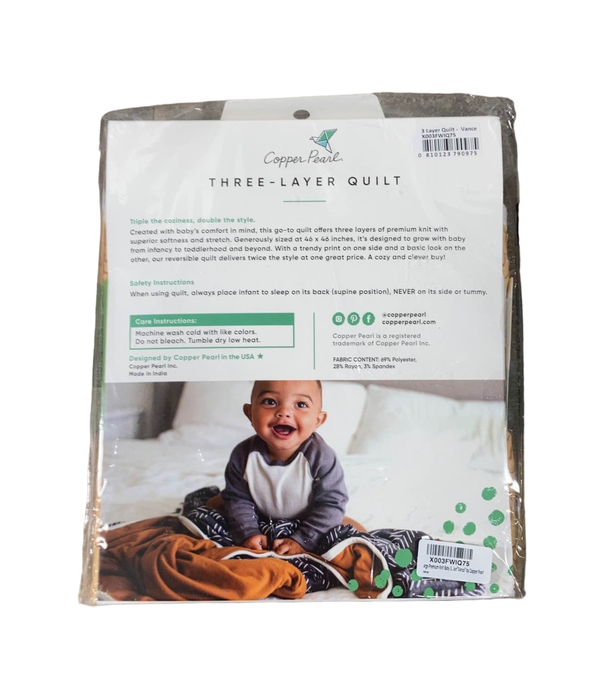 Shop Copper Pearl Three Layer Quilt, Vance at GoodBuy Gear