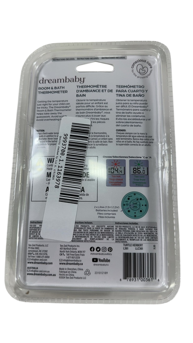 Shop Dreambaby Room & Bath Thermometer, Turtle at GoodBuy Gear