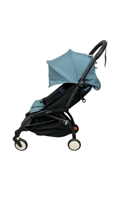 Shop Stokke YOYO3 Complete Stroller, 2024, Aqua, Black at GoodBuy Gear