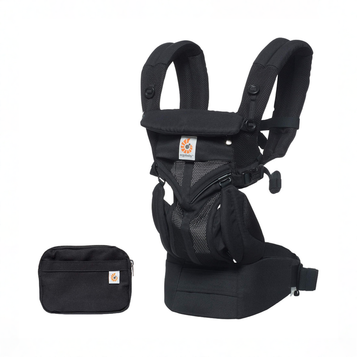 Shop Ergobaby Omni 360 Cool Air Mesh Baby Carrier, Onyx Black at GoodBuy Gear