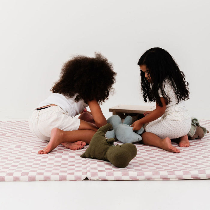 Shop Toki Kids Checker Gumdrop Vegan Leather Mat at GoodBuy Gear