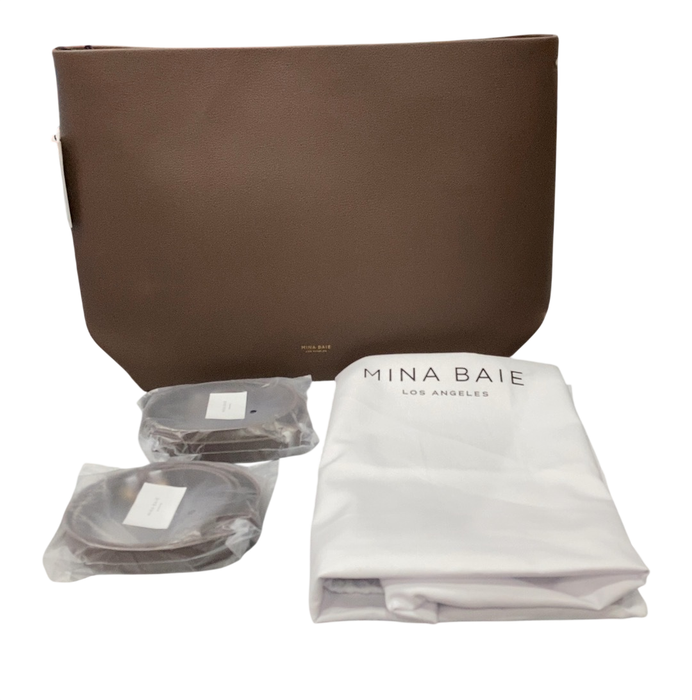Shop Mina Baie Harlow Vegan Midi, Coco at GoodBuy Gear