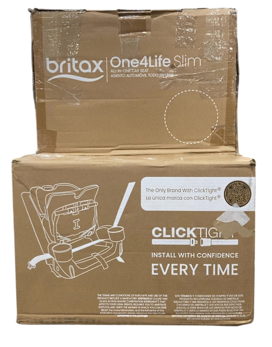 Shop Britax One4Life Slim ClickTight All-in-One Car Seat, 2024, Mineral Gray at GoodBuy Gear