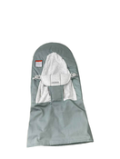 secondhand BabyBjorn Fabric Seat for Bouncer, - Sage/ Grey cotton