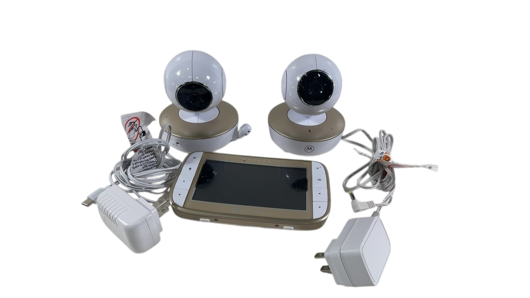 Shop Motorola VM50G-2 5-Inch Video Baby Monitor with 2 Cameras at GoodBuy Gear