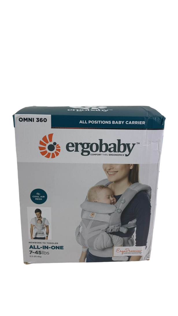 ergobaby carrier 360 cool air mesh Ergobaby 360 All Positions Cool Air Mesh Baby Carrier, Pearl Grey