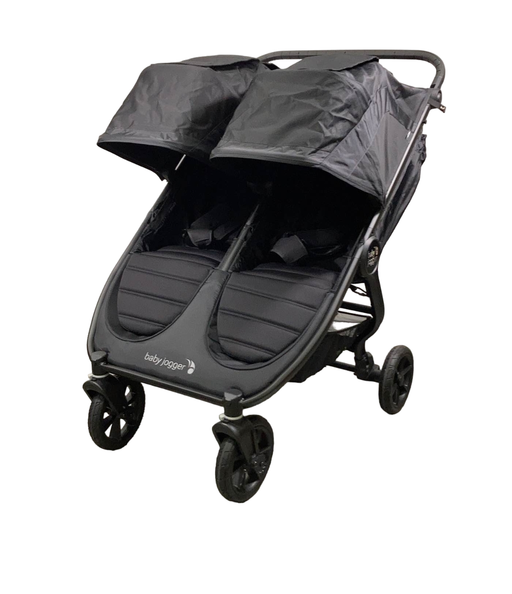 secondhand Baby Jogger City Mini GT2 Double Stroller, Jet, 2022