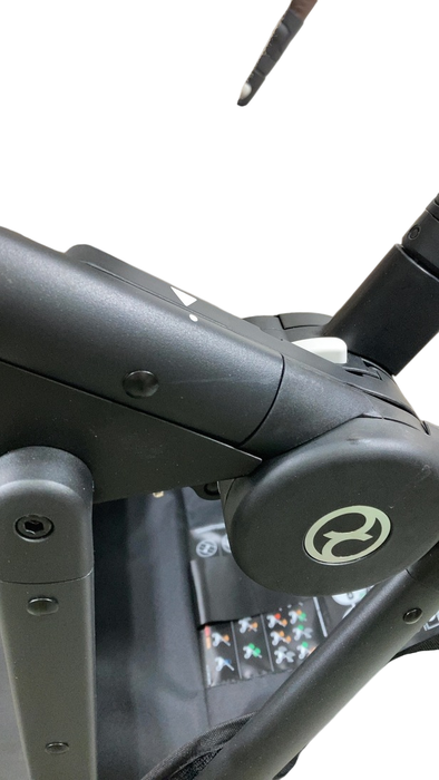 Shop Cybex e-Gazelle S Stroller, 2024, Almond Beige, Black at GoodBuy Gear