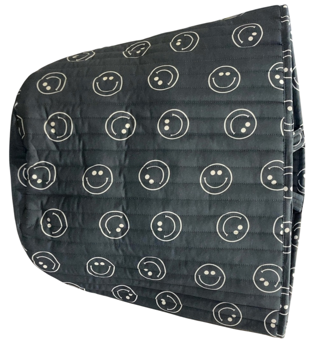 Shop Toki Kids Organic Cotton Storage Basket, Smiles, Smiles at GoodBuy Gear