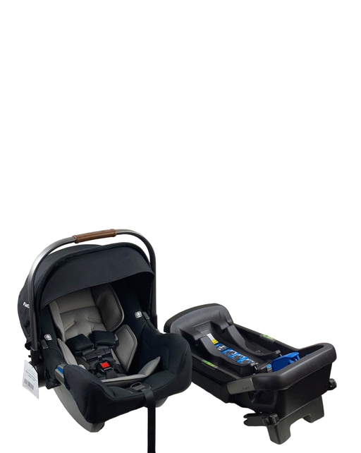 used Nuna PIPA Infant Car Seat, Caviar, 2019