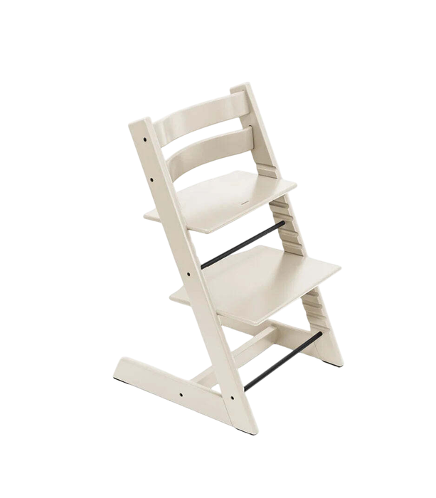Stokke Tripp Trapp Complete High Chair, Wheat Cream, 2.0, Vanilla White