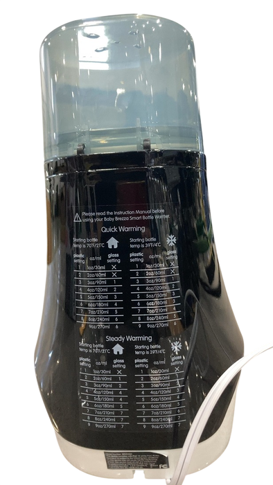 Shop Baby Brezza Safe + Smart Bottle Warmer, Black on White at GoodBuy Gear