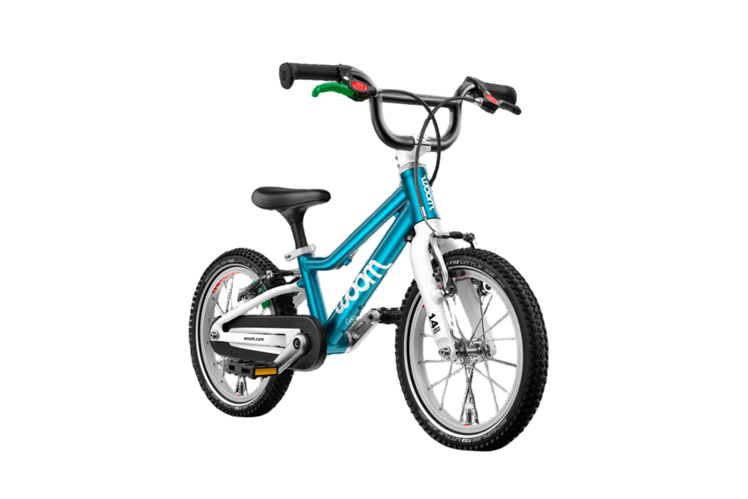 Shop Woom GO 2 Bike- 14”, Metallic Blue at GoodBuy Gear