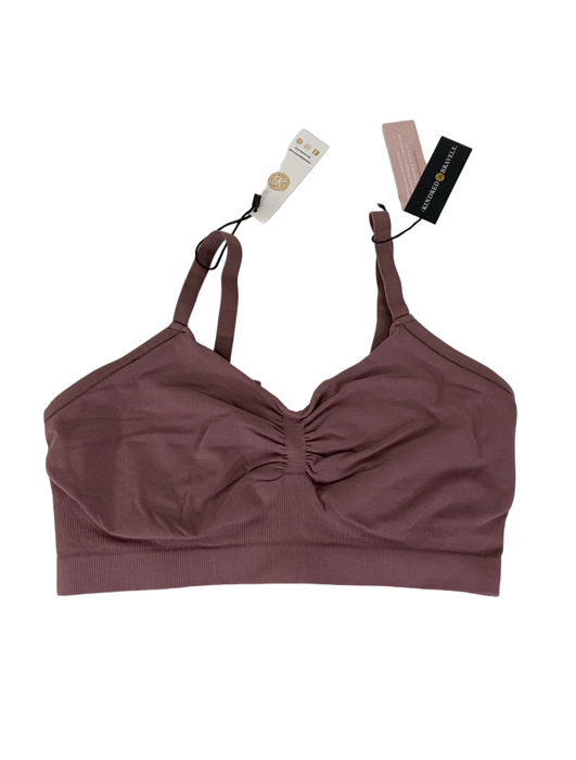 Shop Kindred Bravely Sublime Bamboo Hands-Free Pumping Lounge & Sleep Bra, Large, Twilight, Regular (B-D) at GoodBuy Gear