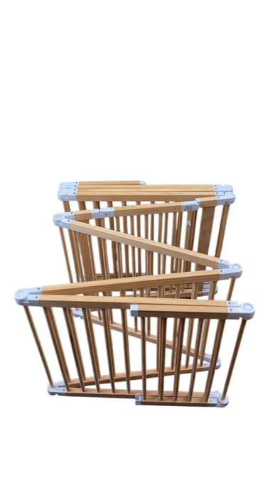 Shop Comfy Cubs Playpen, Natural Wood at GoodBuy Gear