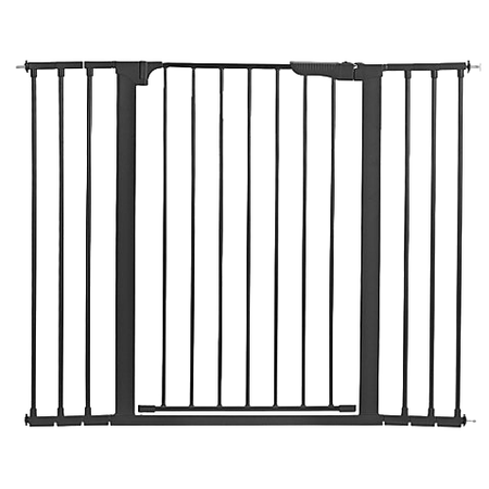 KidCo Extra Tall and Wide Auto Close Gateway Black