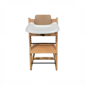 Shop Stokke Tripp Trapp High Chair with Baby Set and Tray, Natural, Natural at GoodBuy Gear