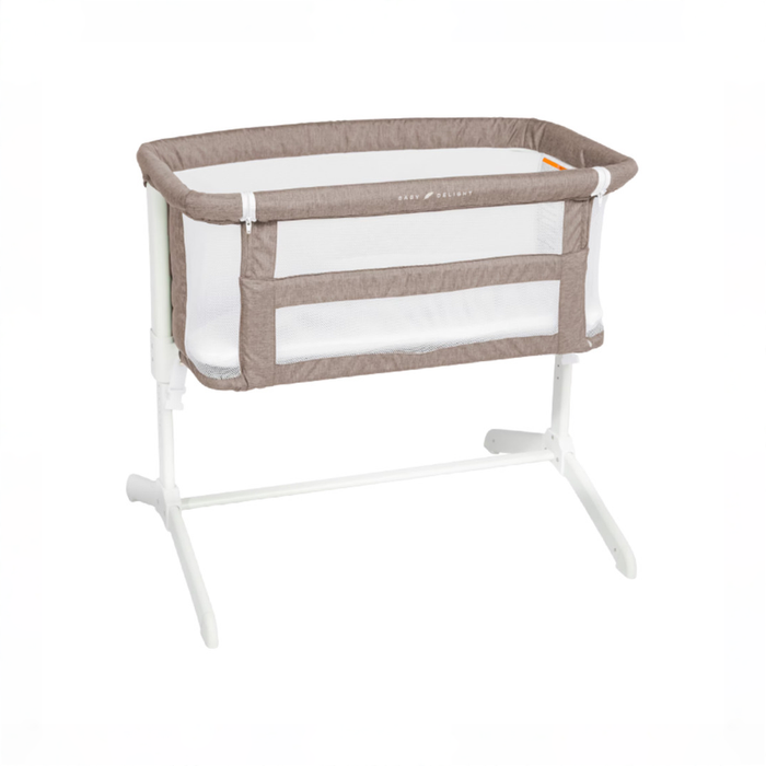 Shop Baby Delight Beside Me Serenity Bassinet and Bedside Sleeper, Mocha Tweed at GoodBuy Gear