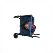 Shop DRAFT - Wonderfold W2 Elite Multifunctional Stroller Wagon, Blue and maroon/yellow, unknown at GoodBuy Gear