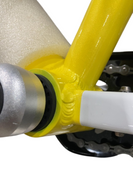 Shop Woom GO 3 Bike "16, Base Model, Vibrant yellow at GoodBuy Gear