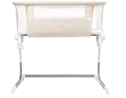 Shop Baby Delight Beside Me Dreamer Bassinet & Bedside Sleeper, Organic Oat at GoodBuy Gear