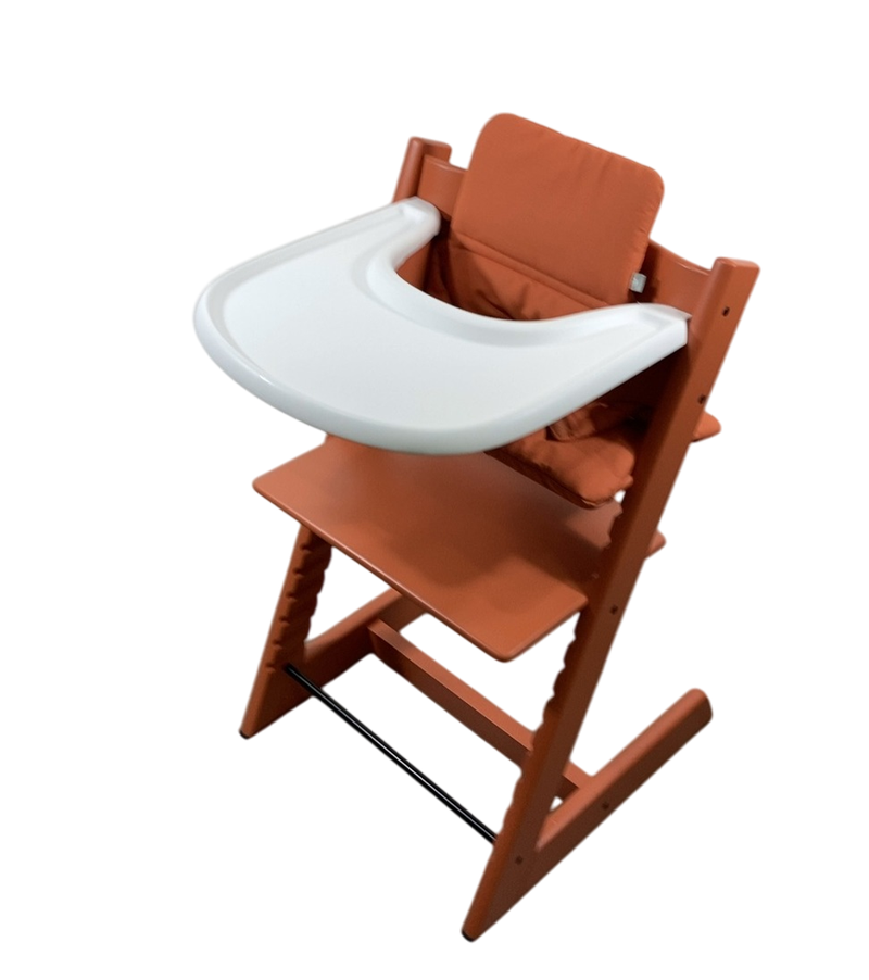 stokke cherry high chair Stokke Tripp Trapp Complete High Chair, Terracotta, Terracotta