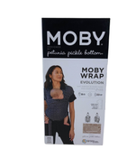 used Moby Evolution Baby Carrier, Woodgrain