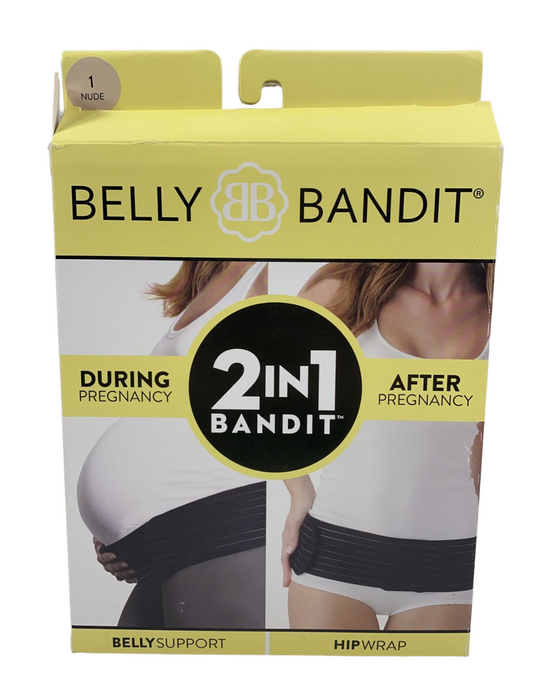 Belly Bandit 2-in-1 Bandit Band, XS-Medium, Nude