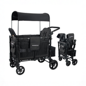 Shop Wonderfold W2 Elite Multifunctional Stroller Wagon, 2025, Volcanic Black at GoodBuy Gear