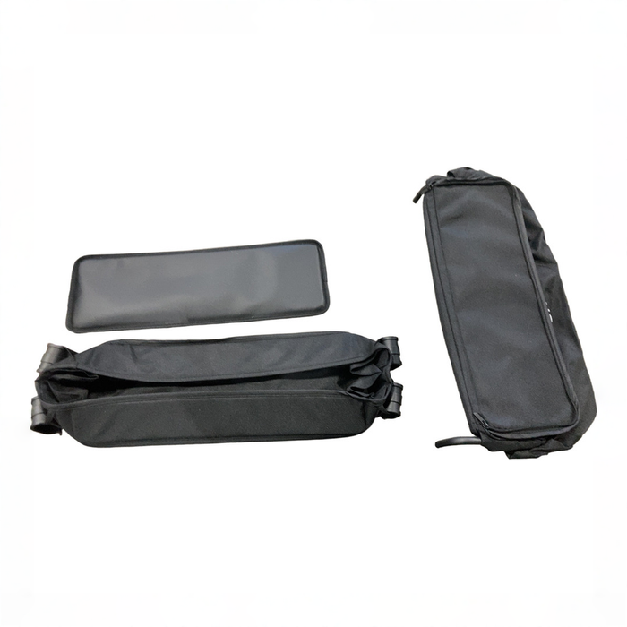 Shop Wonderfold W4 Elite Stroller Wagon, 2025, Black with Red Stitching at GoodBuy Gear