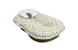 used Rahoo Baby Learn & Lounge Original 3-in-1 Newborn Lounger, Modern Memphis