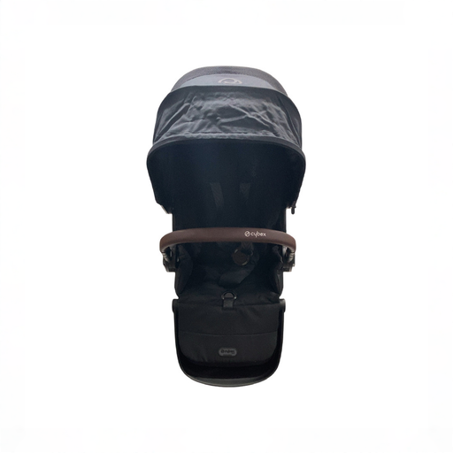 Shop Cybex Gazelle S Seat Unit, Brown Bumper Bar, Moon Black at GoodBuy Gear